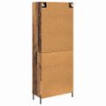 vidaXL Highboard 2 ks Staré drevo 69,5 x 34 x 180 cm Kompozitné drevo