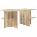 vidaXL Konferenčný stolík Dub sonoma 87 x 50 x 45 cm