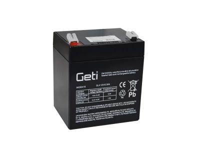 Batérie olovená 12V 5.0Ah GETI