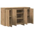 vidaXL Servírovacia skriňa Remeselný dub 120 x 41 x 75 cm
