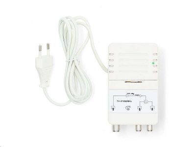 NEDIS SAMP42222WT domový zosilňovač (1x vstup, 2x výstup)
