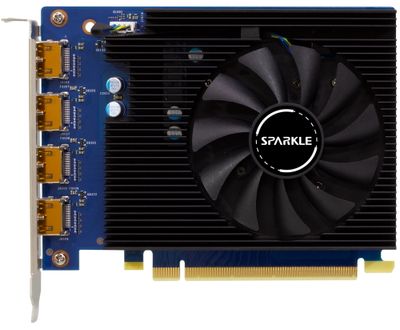 Sparkle Intel Arc A310 Omni View 4GB / 4GB GDDR6 / PCI-E / 4x HDMI Grafická karta, PCI-E, 4GB GDDR6, 4× HDMI, aktívna