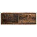 vidaXL TV stolíky 2 ks dymový dub 80x31x25,5 cm spracované drevo