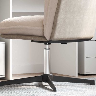 vidaXL Plynový valec kancelárskej stoličky Chróm 307-447 mm Železo