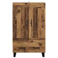 vidaXL Highboard Staré drevo 69,5 x 31 x 115 cm Kompozitné drevo