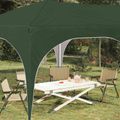 vidaXL Prístrešok na párty 575 x 288 x 245 cm Zelená Oxfordská látka