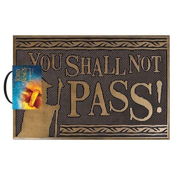 Rohožka The Lord of the Rings - You Shall Not Pass, guma