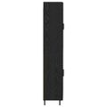 vidaXL Highboard 2 ks Čierny dub 69,5 x 34 x 180 cm Kompozitné drevo