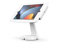 Montážna sada (kryt, stojan) - pre tablet - uzamykateľný - oceľ, hliník - biela - veľkosť obrazovky: 10.2" - čítač - pre Apple 10.2-inch iPad (7. generácia, 8. generácia, 9. generácia)