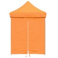 vidaXL Párty stan 200 x 200 x 306 cm Oranžová Oxfordská látka