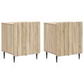 vidaXL Nočný stolík 2 ks Dub sonoma 43 x 34,5 x 52 cm Kompozitné drevo