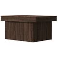 vidaXL Konferenčný stolík hnedý dub 80x55x40 cm kompozitné drevo