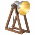 vidaXL Stolová lampa 25 W starožitná strieborná 30x17x40cm E27