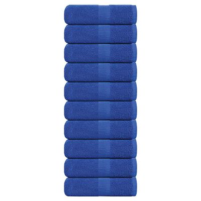 vidaXL Utierky na umývanie FROGN 10 ks modré 30x30 cm 360 g/m²