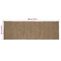 vidaXL Kusové koberce Sivá 60 x 200 cm Juta