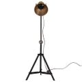 vidaXL Podlahová lampa 25 W starožitná mosadzná 35x35x65/95 cm E27