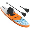 vidaXL SUP doska so sedadlom 2-in-1 TRITON 335 x 76 x 15 cm Modrá pre
