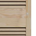 vidaXL Skříňové dvere s dverami 2 ks Prírodná 170 x 2,1 x 39,5 cm