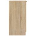 vidaXL Botník dub sonoma 59x35x70 cm spracované drevo