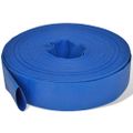 vidaXL Plochá hadica 50 m, 2", PVC, na vodu