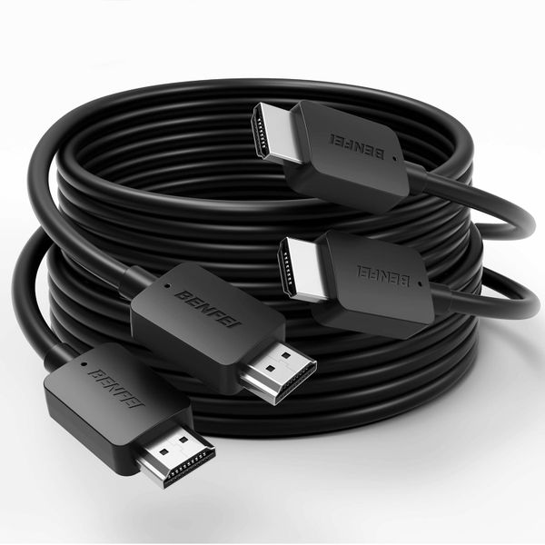 Kábel BENFEI 8K HDMI na HDMI 1,0 m 2 balenie čierny