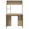vidaXL Stôl Sonoma dub 91 x 50 x 149 cm Kompozitné drevo