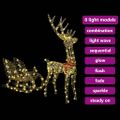 vidaXL Sob s sane 200 LED Teplá biela 70 x 26 x 129 cm PET