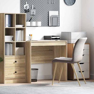 vidaXL Stôl Sonoma dub 80 x 50 x 76 cm