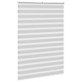 vidaXL Zebra roleta svetlosivá 165x230cm šírka látky 160,9cm polyester