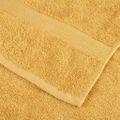 vidaXL Prémiové osušky SOLUND 2 ks zlaté 100x150 cm 600 g/m2