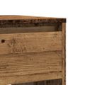 vidaXL Konzolový stolík staré drevo 89x41x76,5 cm kompozitné drevo