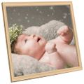 vidaXL Fotorámiky na stôl, koláž 5 ks, svetlý dub 20x20 cm