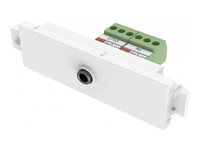 Modulárna súprava doštičiek s úchytmi a káblami - mini-phone stereo 3.5 mm - biela - 1 súprava
