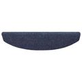 vidaXL Samolepiace schodové rohože 15 ks 80 x 24,5 x 3,5 cm Modrá