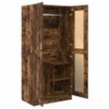 vidaXL Šatník dymový dub 82,5x51,5x180 cm spracované drevo