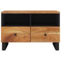 vidaXL TV skrinka 70x33x46 cm akáciový masív