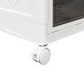 vidaXL stohovateľný úložný box s kolesami 5poschodový 75L 64x40x179 cm