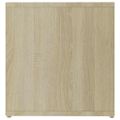 vidaXL TV skrinky 2 ks dub sonoma 142,5x35x36,5 cm drevotrieska