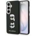 Obal Karl Lagerfeld Saffiano Double Heads Metal pre Samsung Galaxy S26 Plus čierny