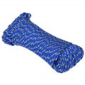 vidaXL Lodné lano modré 5 mm 25 m polypropylén