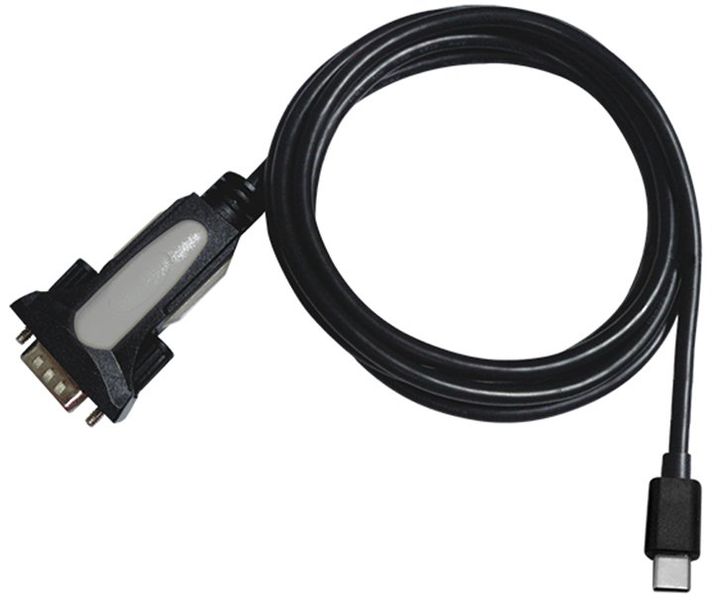 PremiumCord Prevodník USB3.1 na RS232 1,8m (USB-C konektor)