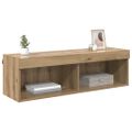 vidaXL TV nástenná skriňa 100 x 30 x 30 cm Remeselný dub