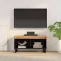 vidaXL TV skrinka 85x33x43,5 cm masívne mangovníkové drevo