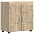 vidaXL Sada kúpeľňového nábytku TULUM 5 ks Sonoma dub 60 x 34 x 63 cm