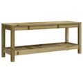 vidaXL Záhradná lavica 108x35x45 cm impregnovaná borovica