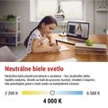 LED žiarovka Filament A60 / E27 / 5,9 W (60 W) / 806 lm / Neutrálna biela