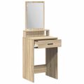 vidaXL Toaletný stolík Sonoma dub 50 x 41 x 140 cm Kompozitné drevo