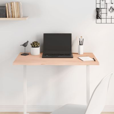 vidaXL Stolová doska 80x40x2 cm neošetrený dubový masív