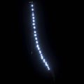 vidaXL LED Vianočný stromček so zemnými kolíkmi Studená biela 182 cm