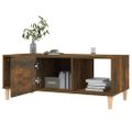 vidaXL Konferenčný stolík dymový dub 102x50x40 cm kompozitné drevo